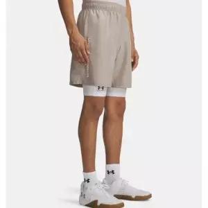 [갤러리아] [언더아머] (1383356-203) 남성 UA 테크 우븐 워드마크 기능성 반바지