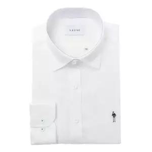 [갤러리아] 예작 남자 정장 마100% 셔츠 긴팔 솔리드 남방 YJFMUA594WH