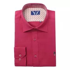 [갤러리아] 예작 남자 정장 마100% 셔츠 긴팔 솔리드 남방 YJFMUA594PI