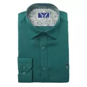 [갤러리아] 예작 남자 정장 마100% 셔츠 긴팔 솔리드 남방 YJFMUA594GR