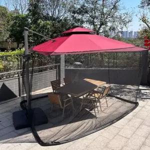 야외 차단 모기장 대형 모기 방충망 파라솔 M13152 부담없는 가격
