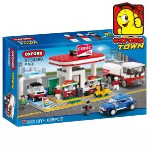 ST33390 타운주유소 블록 장난감