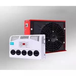 최신 무시동 차량용 에어컨 12V 캠핑용 냉방기 차박 24V 숨김형