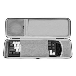 65 키보드 마우스 콤보 하드 케이스 65 68 68키 컴퓨터 키보드용 여행용 휴대용 가방 다크 그레이 호환됩니다