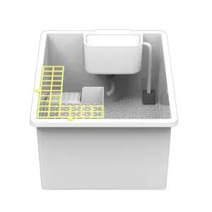 거북이어항 반수생 세트 조경 오픈형 아크릴 구피