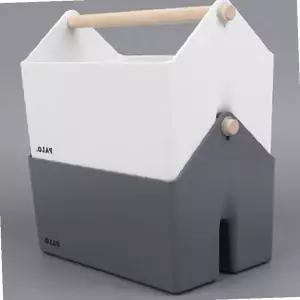 원목 손잡이 수납함 정리함 바스켓 책상 사무실 문구 소품 리모컨 화장품 보관