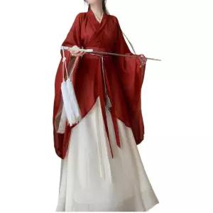 공주 드레스 중국 전통의상 코스튬 한푸 궁중복 여성 무대복 파티복