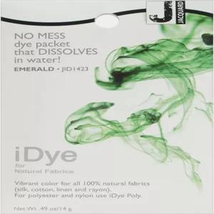 천연 원단용 자카드 다이 0.49온스 - 에메랄드