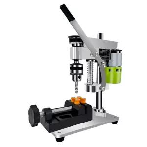 탁상 보루방 미니 탭핑기 소형 가죽 드릴 소형 책상