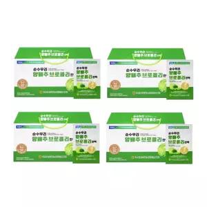 지리산마천농협 순수우리 양배추 브로콜리진액 70ml x 30포 x 4박스