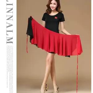 라인댄스 힙스카프 치마 댄스복 공연 랩스커트