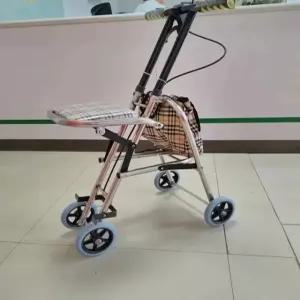 어르신 유모차 할머니 할아버지 노인 보행기 실버카 접이식 장보기 쇼핑카트  워커 효도 선물