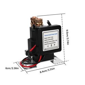 무선 리모컨 배터리 릴레이 스위치 자동차 스타터  원격 차단 시동 및 워밍업/쿨다운 12v