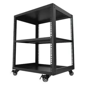 DJ (1단) 클럽 6U 장비 선반 믹서 패널 보관 디제잉 스탠드