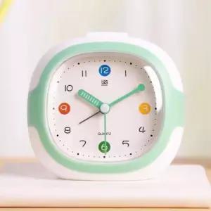 도미노스토리 알람 탁상시계 심플 아날로그 소형 바늘시계 복고풍