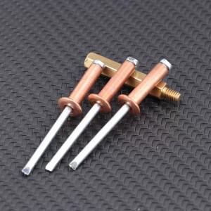 M2.4 M3.2 M4 M4.8 구리 돔 헤드 오픈 타입 코어 풀링 리벳 팝 셀프 플러깅 풀 블라인드