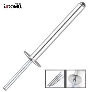 10개 6.0mm 초장형 대형 플랜지 헤드 알루미늄 블라인드 리벳