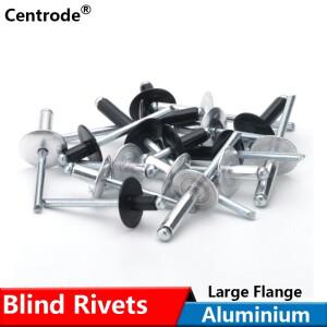 대형 플랜지 알루미늄 셀프 플러그 오픈 엔드 팝 블라인드 리벳 장식 패스너 손톱 코어 당기는