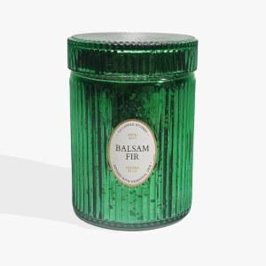 캘리포니아에서 붓기 | 발삼 전나무, 홀리데이 향초 가보 컬렉션 18온스 80시간 연소 시간 천연 대두 왁스, 에센셜 오일, 고급 향료 오일 및 100% 코튼 윅으로 제작됨