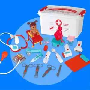 환자인형 수술대 의사놀이 병원장난감세트 신나는 여아 3세