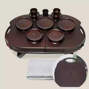 휴대용 간소제기세트 제사그릇 제사제기 재기 구성품14P