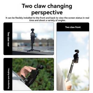 카메라 핫슈 조명 어댑터TELESIN 카메라 보호 프레임 확장 콜드 슈 어댑터 핸들 커버, 브래킷 포켓 3 용