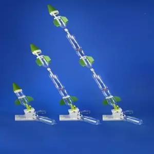 3단 물로켓 에어로켓 발사기 노즐 조립 낙하산 수압 펌프 DIY키트