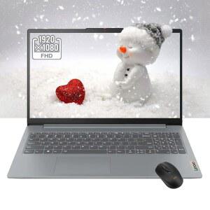 IdeaPad Slim 3i 학생 및 비즈니스 노트북 15.6인치 FHD 눈부심 방지 스크린 8코어 인텔 코어 i3, 8GB LPDDR5 RAM, 128GB UFS 윈도우 11,
