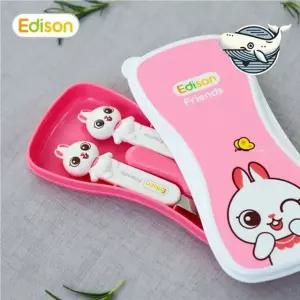 아동용 귀여운 동물 디자인 수저 포크 케이스 SHl6+3cCj