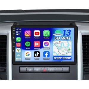 4Core+ 64G ROM 업그레이드 자동차 라디오 스테레오 닷지 RAM 1500 2500 3500 2009-2012: 1280 * 800 IPS 터치 스크린 무선 카플레이 안드로