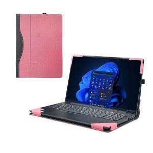 RUNMEIJIA 레노버 씽크패드 X1 카본 Gen 12/씽크패드 13 노트북 노트북용 케이스 커버, 2-in-1 PU 가죽 탈착식 보호 슬리브 (핑크)