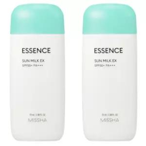 미샤 올 어라운드 세이프 블록 에센스 선 밀크 EX SPF50+ PA+++ 70ml 2개