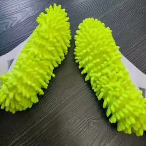 바닥청소 걸레 슬리퍼 청소용 신발 방지 먼지 다용도 고양이 강아지 발