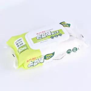 손걸레 80매 물티슈 물티슈 청소용물티슈 물티슈리필 휴대용물티슈 물휴지