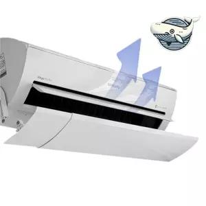 길이조절 가능한 에어컨 바람막이 내부공간 보호 qqS4+3HYN