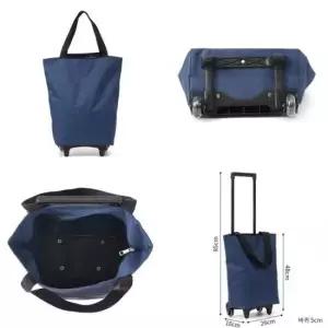 쇼핑손수레 접이식 쇼핑카트 방수 시장가방 핸드캐리어 장보기