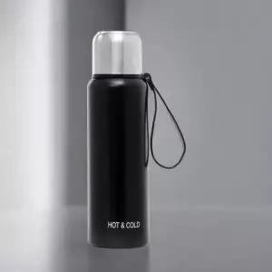 보틀병 게더릭 듀얼 보온병 (블랙) (1L)