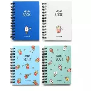 [문구] 미니 수첩 랜덤 초등학생 필기수첩 가로형 유선형 다용도 노트 1권