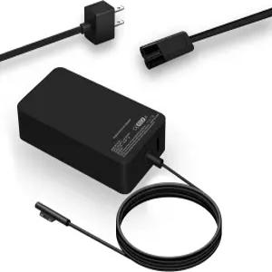 Microsoft Surface Pro X용 65W 노트북 충전기 10 9 8 7 6 5 4 3 2 1 서피스 북용 전원 코드 Go 태블릿 44W