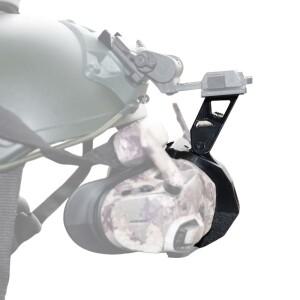 DJI호환 고글 3 (G3) 서바이벌 헬멧 마운트 PETG 3D 프린팅 홀더 각도 조절 브래킷 (1개) NVG 덤프트럭 호