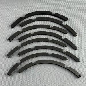 2세트 12 인치 고무 스피커 수리 부품 혼 프레스 에지 가스켓 서라운드 폼 우퍼 링