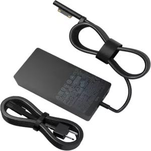 65W Surface Pro 충전기 Microsoft 11 10 9 8 7+ 7 6 5 4 3 X (1706 1950 1943 1876 1800 1958 1866 1724