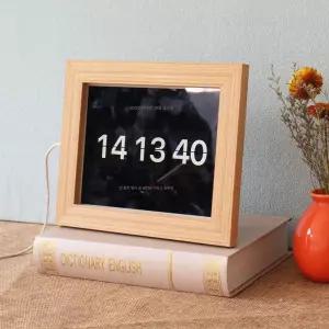 전자액자 태블릿 사진 앨범 테블릿 디지털액자 심플 스마트 프레임 원목