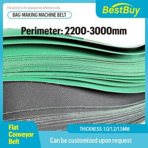 1pc OPP 버블 필름 핫 커팅 머신 벨트 가방 만 호환드는 기계  마모 블루 블랙/그린 블랙 PU 플랫