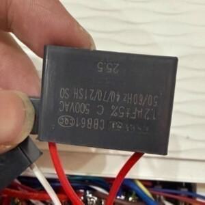 상업용 가스 오븐 블로워 교체용 G006 CBB61 1μF 스타터 런 커패시터