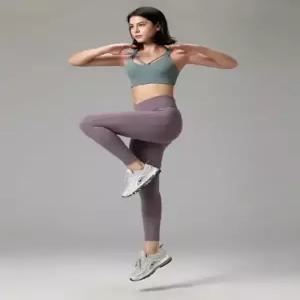 엘럽 바지 여친 춘추 트레이닝 누드 스키니 포켓 몰딩 하이웨스트 러닝 힙업 요가 9부 원템3