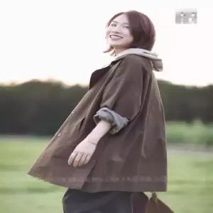 여친 롱 캐주얼 봄코트 트렌치 코트 칼라 체크 원픽1