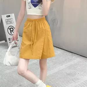 [라일리여성의류] Rly 밴딩 치마바지 여름 캐주얼 반바지 스커트