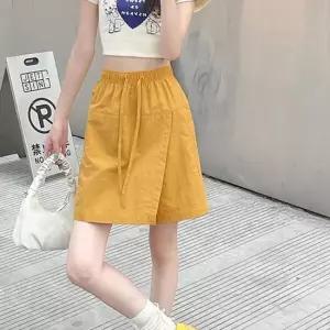 [라일리여성의류] Rly 밴딩 치마바지 여름 캐주얼 반바지 스커트