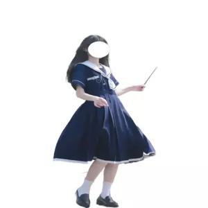 졸업사진 코스프레 일본교복 학생 세일러복 의상 블라우스 세라복 학교 추억 놀이공원